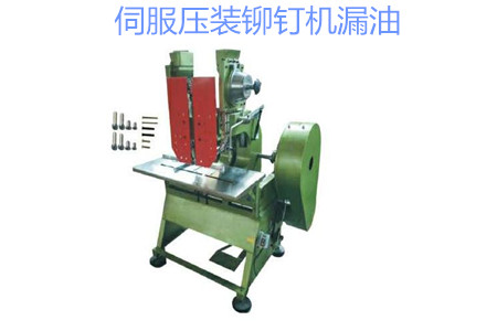 伺服壓裝鉚釘機(jī)漏油的原因有哪些？
